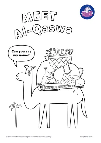 Meet Al-Qaswa activity pack, page 3 of 6