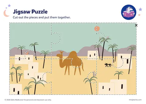 Meet Al-Qaswa activity pack, page 4 of 6
